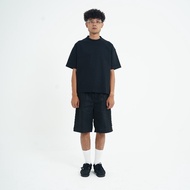 All Around Faded Boxyfit Tshirt Black 235GSM