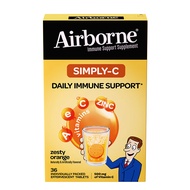 旭福Airborne多元维生素泡腾片桔子味36粒