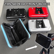 Front BLOCK Folding Bike Bag Seli Bag Folding Bike Front Bag / Universal Bicycle Bag 4 Colors