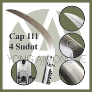 [100% ORIGINAL] SABIT SAWIT CAP 111 | SABIT 111 | TRIPLE 1 |  Pisau Sabit Untuk Pokok Sawit | Sickle
