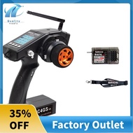 Radiolink RC4GS V3 2.4G 5CH 2.4G 5CH 400M Range Transmitter with R6FG Gyro Receiver for RC Cars and 