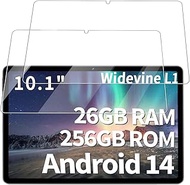 Screen Protector for PYNAREL TB02 Android 14 Tablet 10.1 Inch, Anti-Scratch 9H Tempered Glass Film E