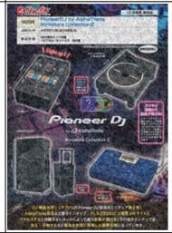 預訂 12月 Bandai 扭蛋 Pioneer Alphatheta 先鋒 DJ 迷你 硬件 微型系列 Mini miniature Vol 2 全6款