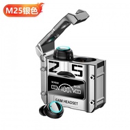 (JJ) TWS M25 Bluetooth Headphones 5.3 Waterproof Wireless Headphones Stereo Game Headphones LEDdispy