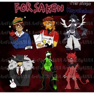 Pre Forsaken Keychain,Acrylic Keychain | 1x1x1x1,Two Time,Elliot,007n7,C00lokid,Mafioso