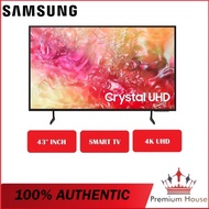 Samsung 43'' Crystal UHD DU7000 4K Smart TV (2024) UA43DU7000KXXM