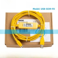 Compatible Mitsubishi PLC Programming Cable FX1N/1S/2N/3U3GA Data Download Communication Line USB-SC