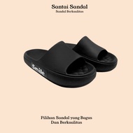 Latest Collection Sandals 2025 Men's Slippers Unisex Sandals Font Smile Korean Style
