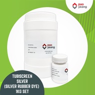 Tubiscreen Silver - Silkscreen Silver Rubber Dye (1KG)