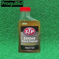 Stp Smoke Treatment Oil 450 Ml Oli Campur Ruang Mesin Aditif Cairan Campuran Oli Mesin Pengurang Asa