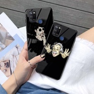 Softcase Glass [SC134] for A53 Y20 C15 C11 Y30i REDMI 9C NOTE 10 A12 A92 A31 A33 Reno4 REALME 7i