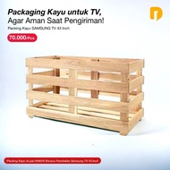 Packing Kayu SAMSUNG TV 43 Inch