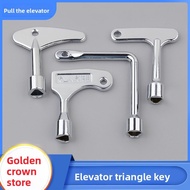 Universal Elevator Triangle Key for Otis Xio Mitsubishi Hitachi Elevator Landing Door Key Parts FAST