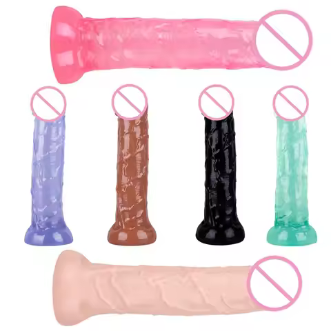 Extra Long Anal Plug Simulation Dildo Male and Female Orgasm Masturbator Vaginal Pumping Large Meat 