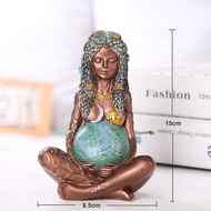 Mother Earth Statue Resin Crafts Decoration Millyear Gaia Statue Goddess Of Art Desktop Ornament Scu