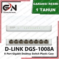 D-LINK DGS-1008A 8-Port DLINK DGS1008A 8port Gigabit Switch Hub