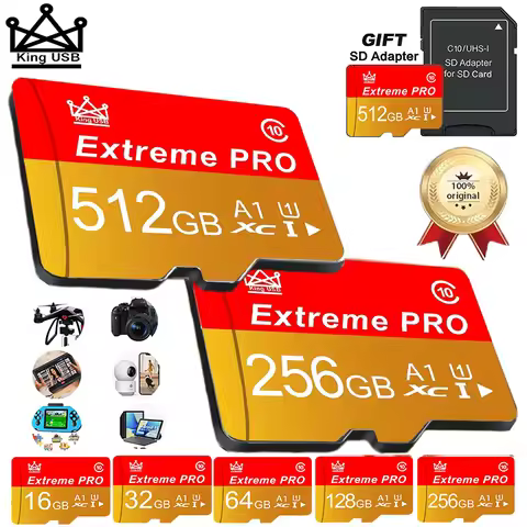 Original 256GB 256G SD Memory Card 512GB Class 10 High Speed Flash TF 64GB SD Card Micro TF SD Card