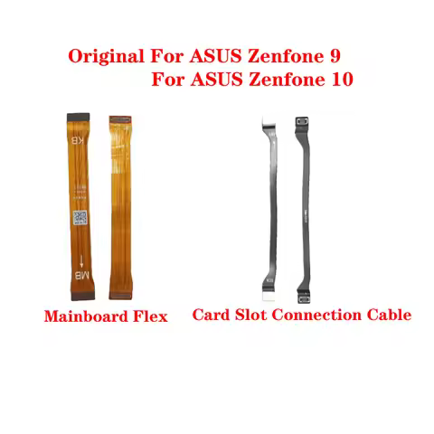 Original For ASUS Zenfone 9 ZS696KS Zenfone 10 Mainboard Card Slot Connection Flex Cable Mobile Phon