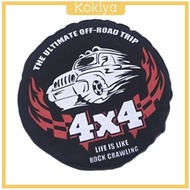 [kokiyaMY] RC Tyre Tire Cover 1/10RC Car Accessories 4x4 Pattern Decor AXIAL SCX10