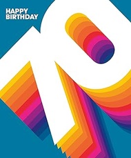 Emotional Rescue 70th Birthday Open Card