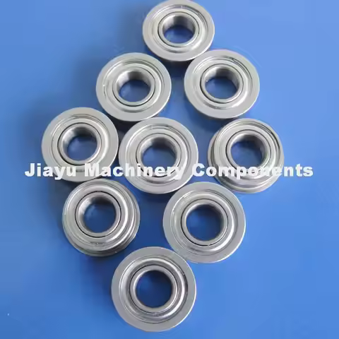Free Shipping 50/10PCS FR166ZZ SFR166ZZ Flanged Bearings 3/16 x 3/8 x 1/8 inch Flange Ball Bearings 