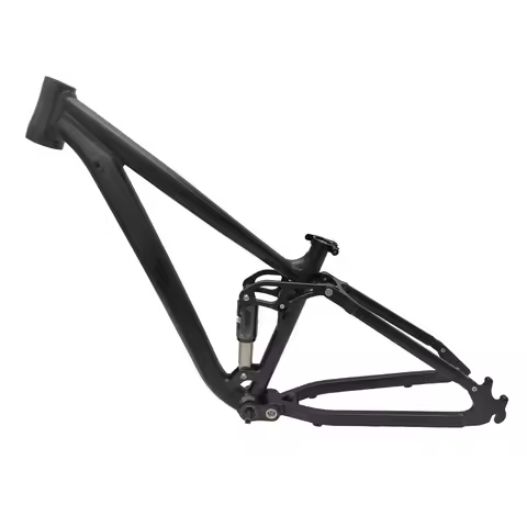 Mountain bike bike frame Soft tail frame Four-bar electric bike frame