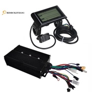Ebike Controller for Motor Mountain Bike Refit 60A 48V-72V 3000W+ SW900 Display Sine Wave Dual Mode 