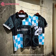 ALLSTARMY Jersey Collar Viral Lelaki Kanak Kanak Dragon Printing Sublimation Polo Shirt Casual Retro Collar Baju Streetwear Custom Name