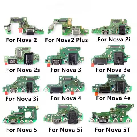 Charge Board For Huawei Nova 5 5T 4E 4 3E 3i 3 2 Plus 2i 2s 5i Charging Port Ribbon Socket Usb Conne