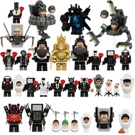 Titan Camera Man VR Toilet King Building Blocks Assembly Toy สำหรับเด็กอายุ 6 ปีขึ้นไป บล็อกการสร้าง