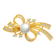 Gold Plated Brooch Jewellery (BH8686)