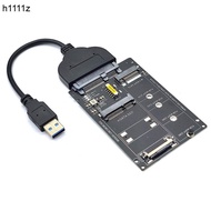 อะแดปเตอร์ SSD M2 SSD Msata เพื่ออะแดปเตอร์ USB M.2เป็น USB แปลงเอ็มซาต้า SSD เป็น USB3.0 M.2 Riser USB M2สำหรับแล็ปท็อปและโน้ตบุ๊ค NGFF Msata