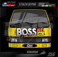 Stiker Kabin Depan Truk Ragasa Sticker Depan All Truk Canter Ragasa Umplung Sticker Cutting Printing