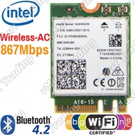 Intel Dual Band Wireless-AC 8265 Plus Bluetooth 4.2 [M.2 / NGFF]