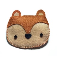 髮夾-松鼠 Julie Handmade