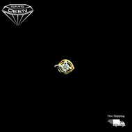 SMS DEEN Diamond Nosepin - ± 0.02CT - Mukuthi (With Certificate | Dengan Sijil) (Info: 0.42GM (0.02C