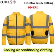 Summer Fan Clothes Jacket Electric Fan Clothes Cooling Fan Work Clothes Refrigeration Air Conditioni