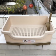 Double Drawer Type Pine Cat Litter Box Double Layer Cat Supplies Cat Litter Box Cat Toilet