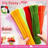 Fuzzy Wire 100pcs Set Florist Haven Fuzzy Wire Chenille Stem Merry Season Fuzzy Wire DIY Flower