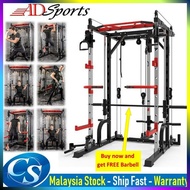 🔥ADSPorts J009 Multi-Station Commercial Exercise Workout Machine Power Cage Station Squat Rack Gym F