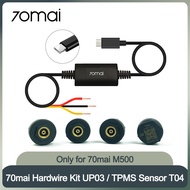 70mai M500 hardwire kit UP03 Tire Pressure Monitor System External TPMS Sensor Auto Security Alarm W