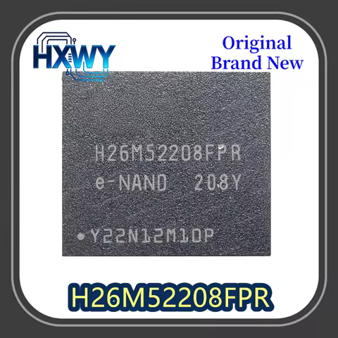 (1/5 piece) H26M52208FPR H26M52208 BGA-153 package 16GB EMMC5.1 flash memory chip, brand new and ori