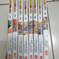 Komik Dragon Ball Super Set vol 1-8 segel ori