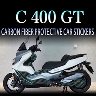 FOR BMW C400GT C400 GT 2022 carbon fiber protective car sticker decoration modification scratch proo