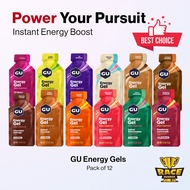 GU Energy Gel 12 Pack (Select Flavour)