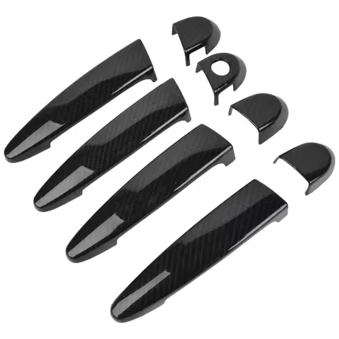 Carbon Fiber Outside Exterior Door Handle Cover Trim For -BMW 1 2 3 4 Series E87 E90 E91 E92 E93 F30