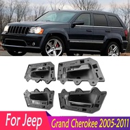 For Jeep Grand Cherokee 2005-2011 4Pcs Inner Door Handle Pul Car Accessories 1JV471J3AA 1JV461J3AA 5