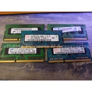 Memory Ram 1gb ddr3 Assorted brand 10600s 8500s for laptop(NOT 2gb , 4gb, 8gb, jeffdata)