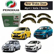 (100% ORIGINAL) Perodua Myvi Lagi Best Axia Bezza Genuine Perodua Rear Belakang Brake Shoe Set 04495