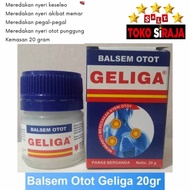 GELIGA BALSEM OTOT 20 GRAM / BALSEM OTOT GELIGA 20 GR CAP LANG GELIGA